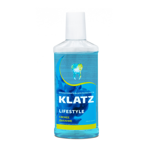 Klatz Lifestyle Ополаскиватель для полости рта Свежее дыхание, ополаскиватель полости рта, 250 мл, 1 шт.