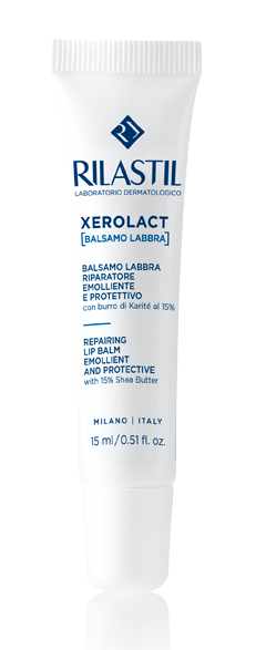 Rilastil Xerolact Бальзам для губ восстанавливающий, бальзам для губ, 15 мл, 1 шт.