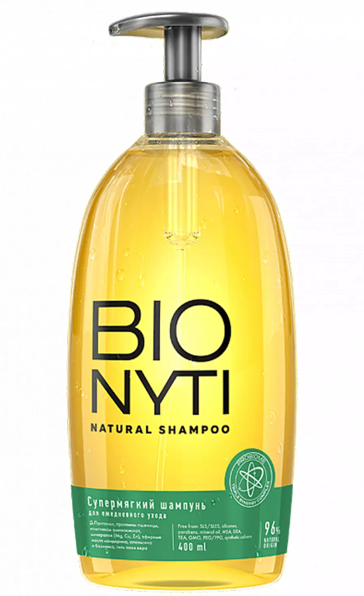 фото упаковки Bionyti Шампунь для волос Супермягкий