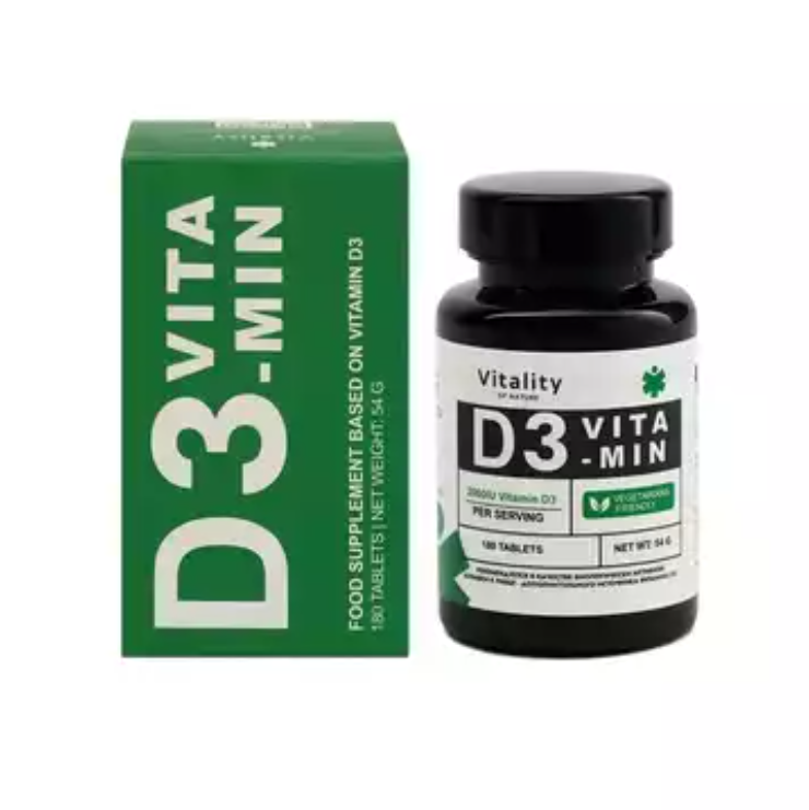 фото упаковки Vitality Витамин D3