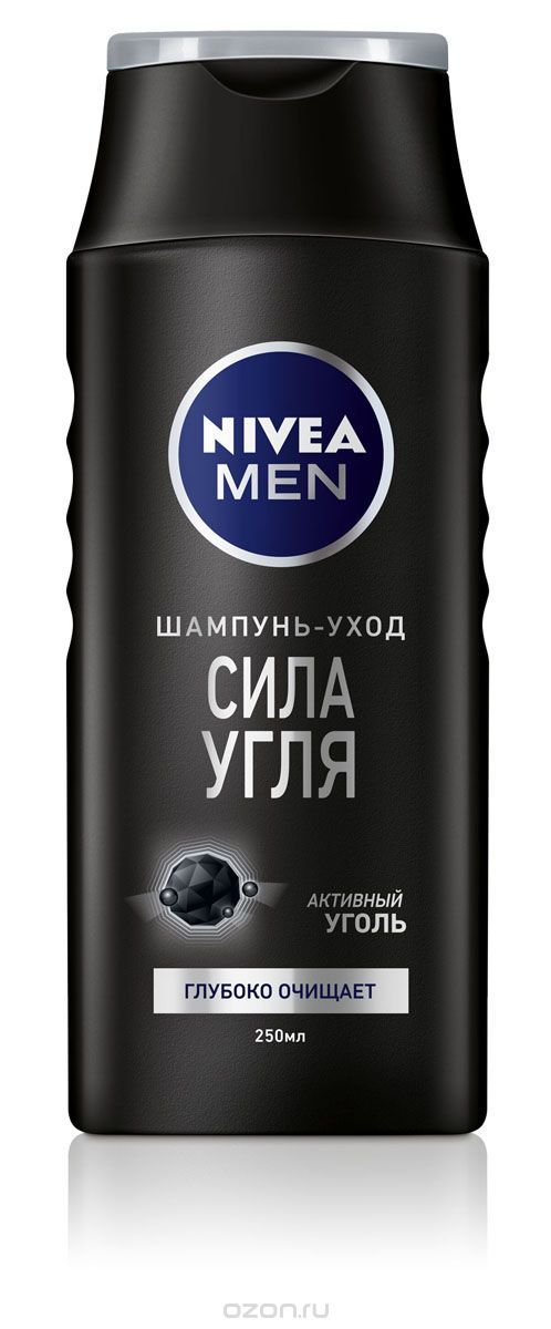 фото упаковки Nivea Men Шампунь Сила угля
