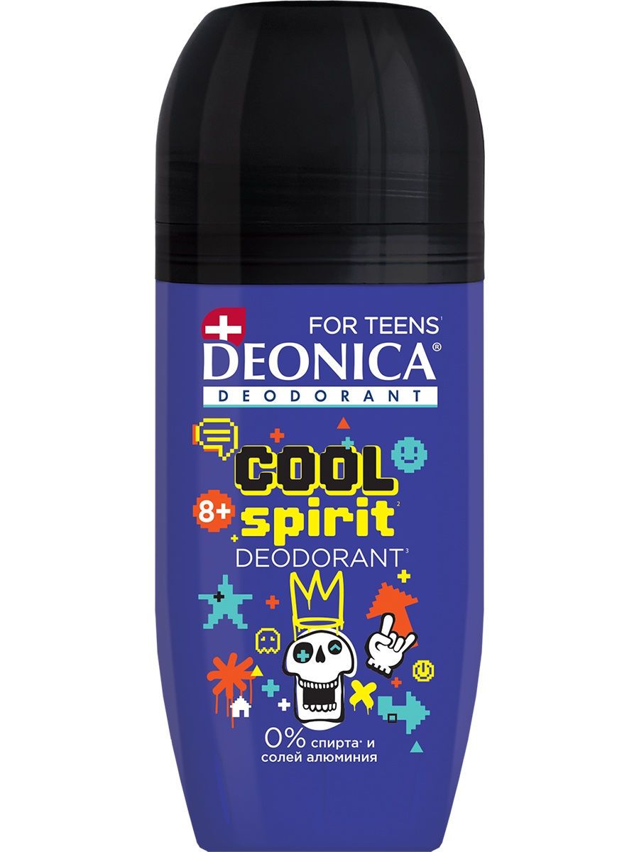 фото упаковки Deonica for teens дезодорант-ролик Cool Spirit