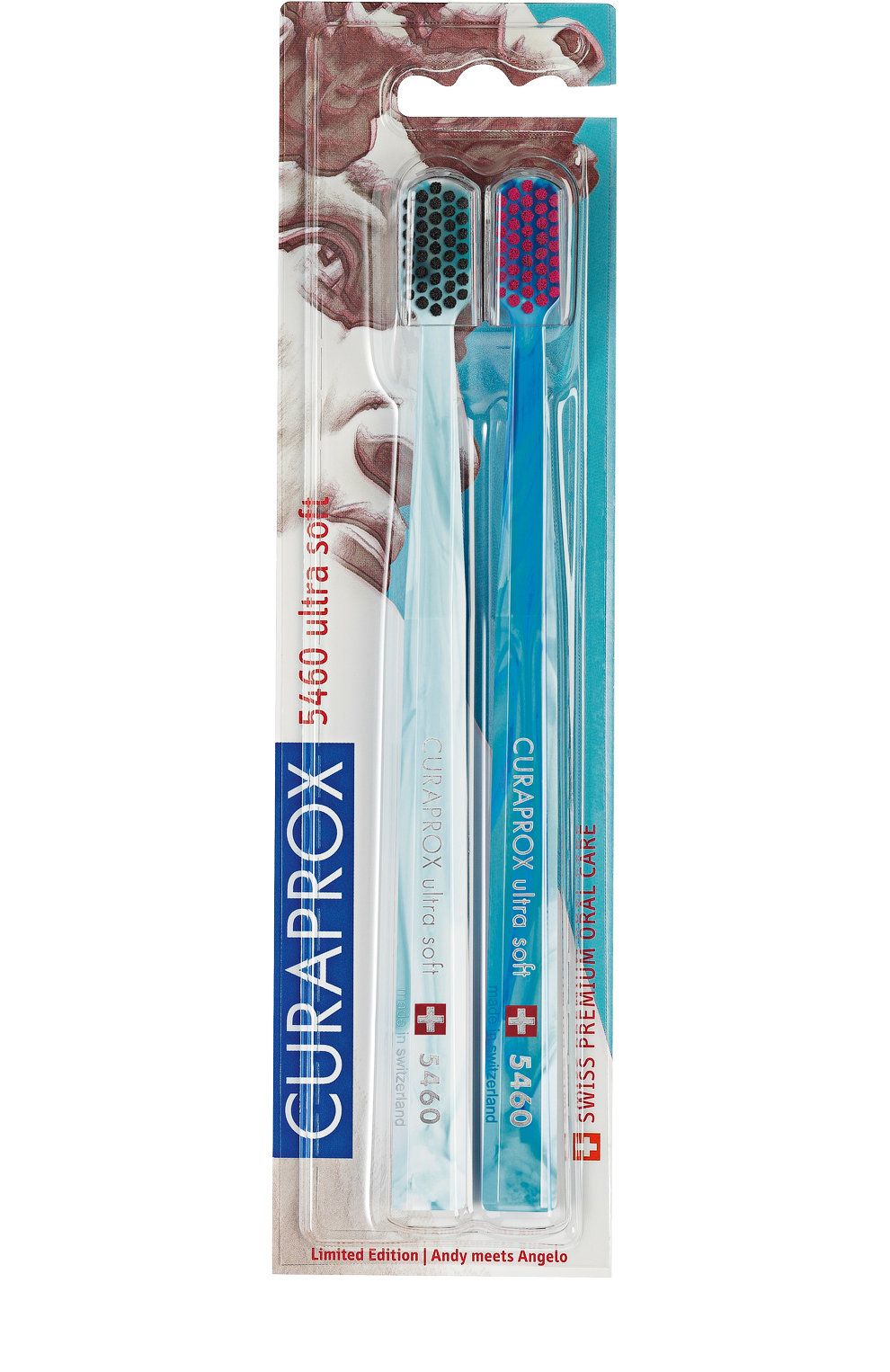фото упаковки Curaprox Ultrasoft Michelangelo 5460 Набор зубных щеток