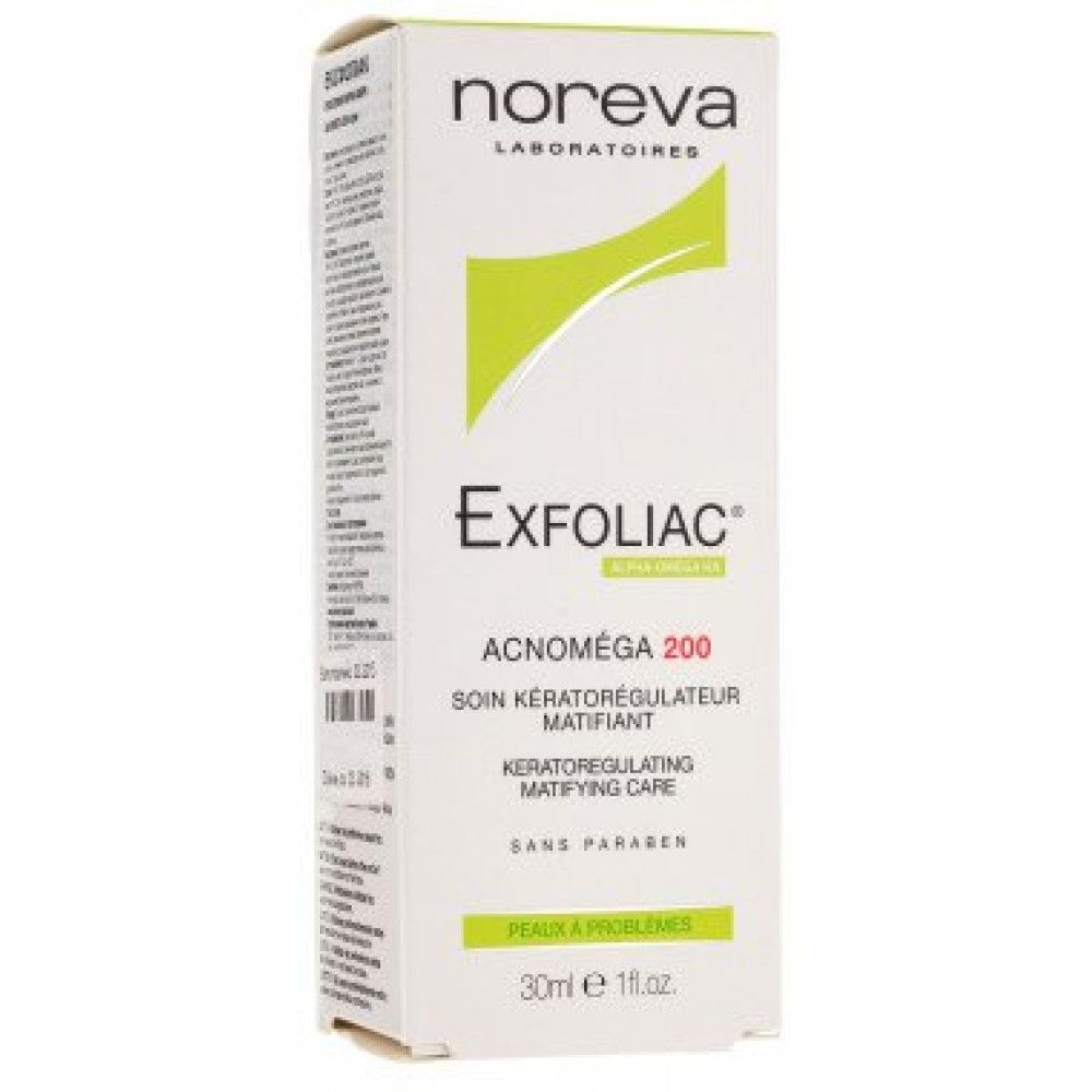 фото упаковки Noreva Exfoliac Acnomega 200