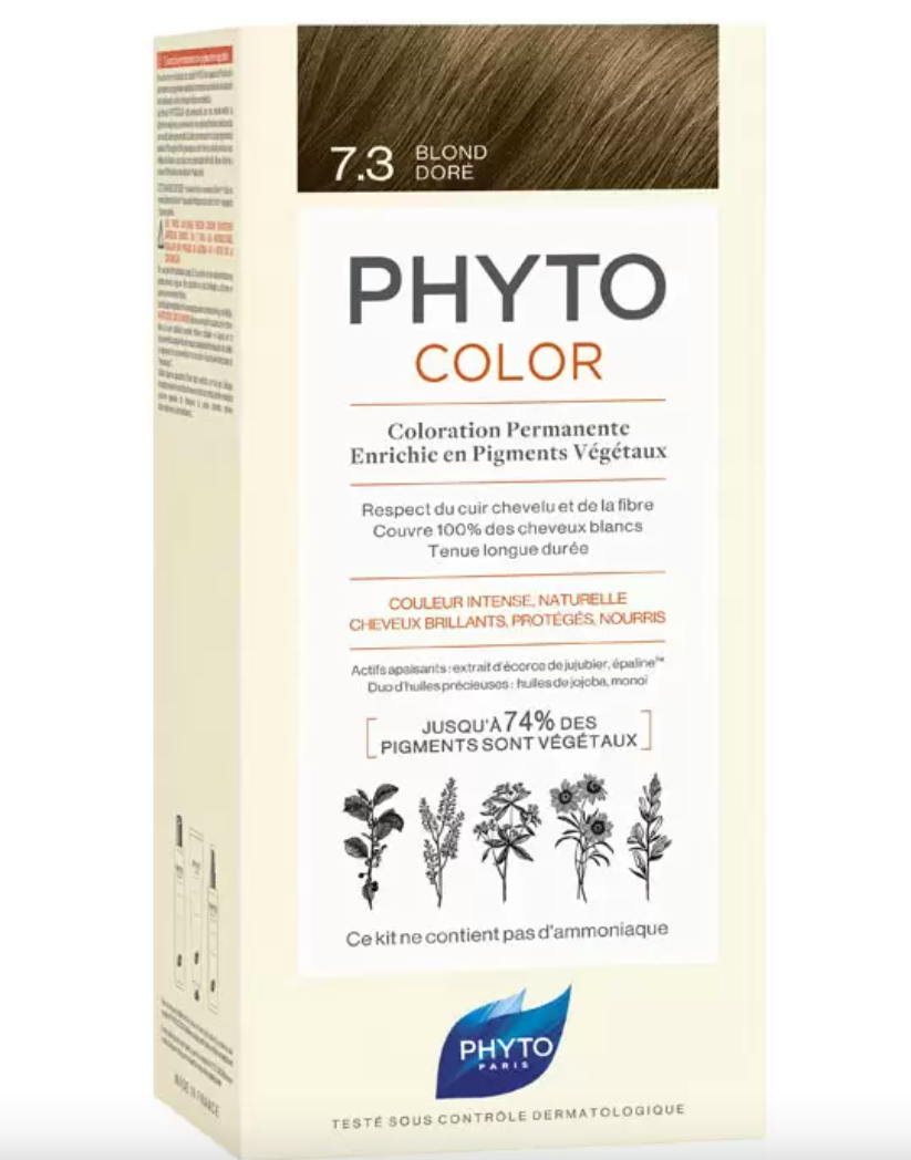 фото упаковки Phytosolba PhytoColor Краска для волос 7.3 золотистый блонд
