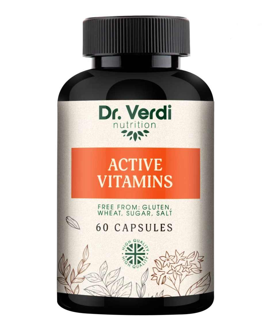 фото упаковки Dr. Verdi Актив витаминс