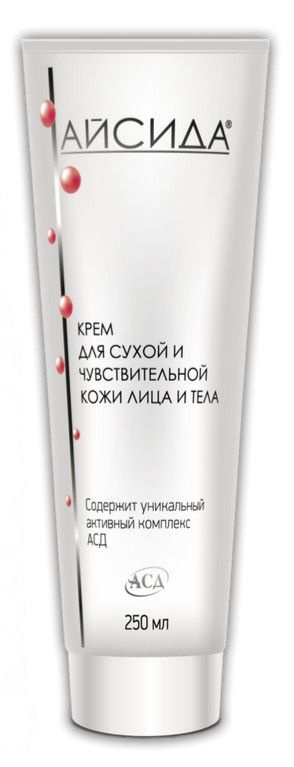 фото упаковки Айсида Крем для сухой и чувствительной кожи лица и тела