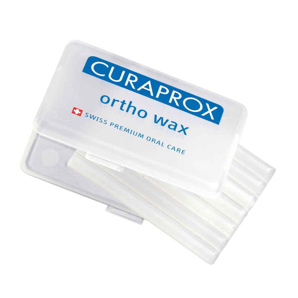 Curaprox Воск ортодонтический в полосках, 7 полосок, 1 шт.