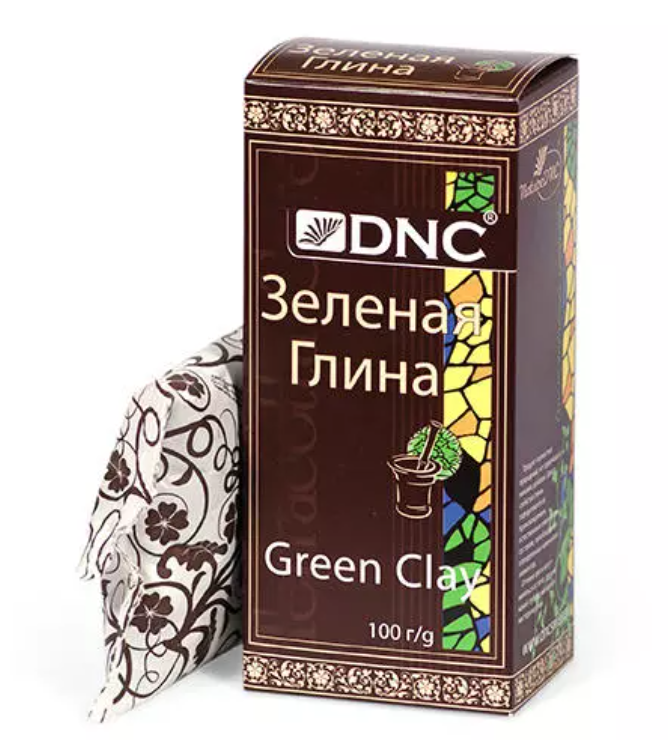 фото упаковки DNC Глина косметическая зеленая