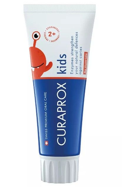 фото упаковки Curaprox Kids Zero Зубная паста без фтора