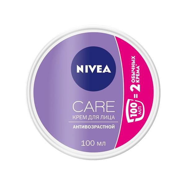 Nivea Care Крем для лица антивозрастной, крем, 100 мл, 1 шт.