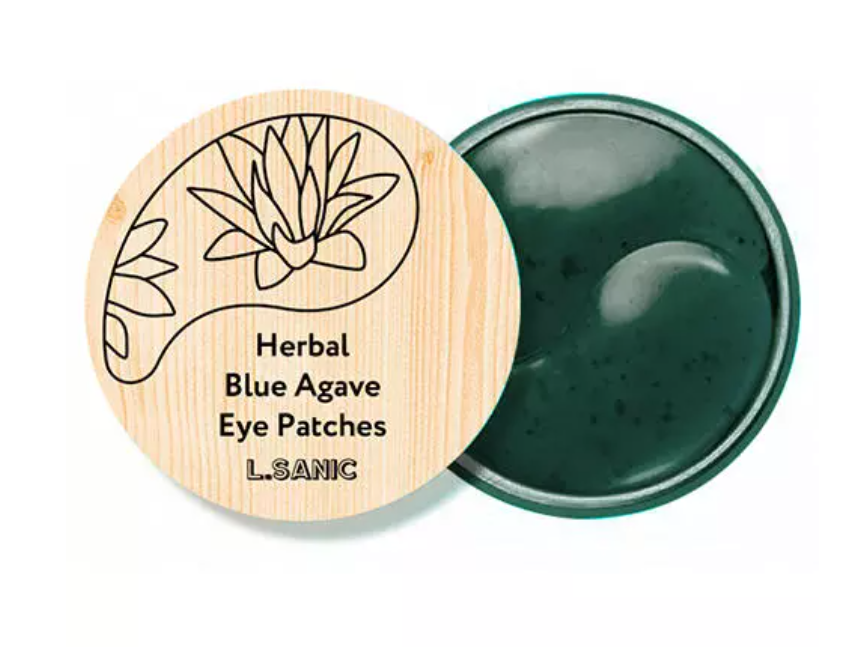 фото упаковки L.Sanic Гидрогелевые патчи с экстрактом голубой агавы