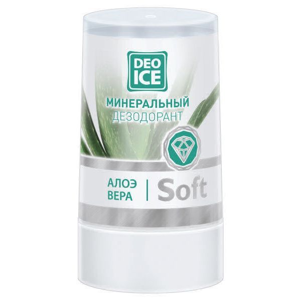 фото упаковки Deo Ice Soft Минеральный дезодорант Алоэ Вера
