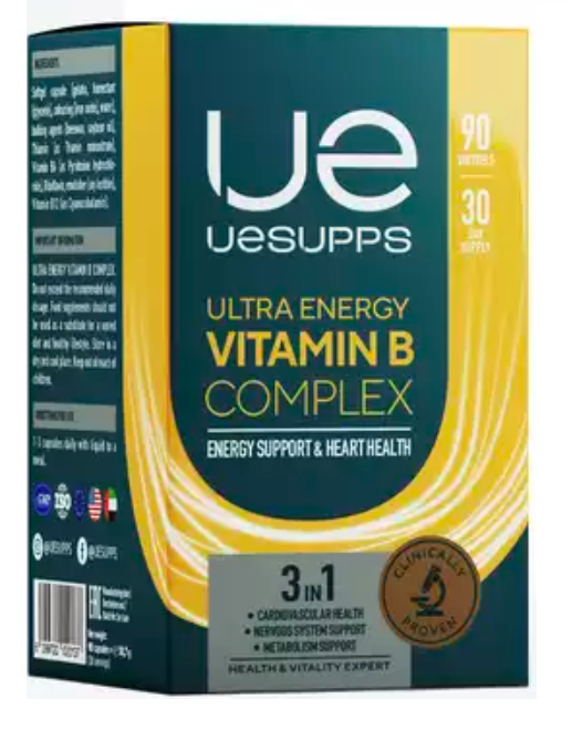 фото упаковки UESUPPS Ultra Energy Витамин B Комплекс