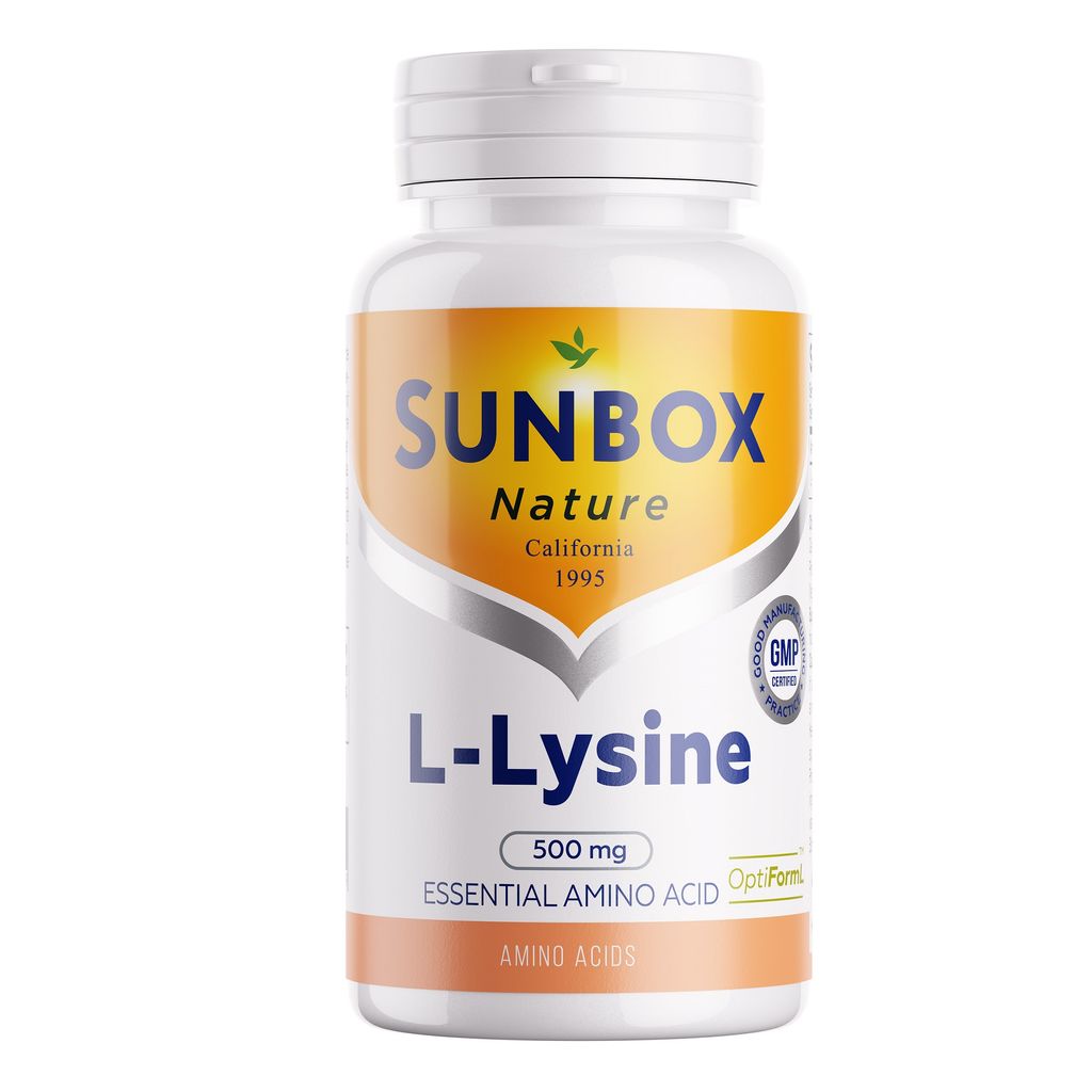 фото упаковки Sunbox Nature L-лизин