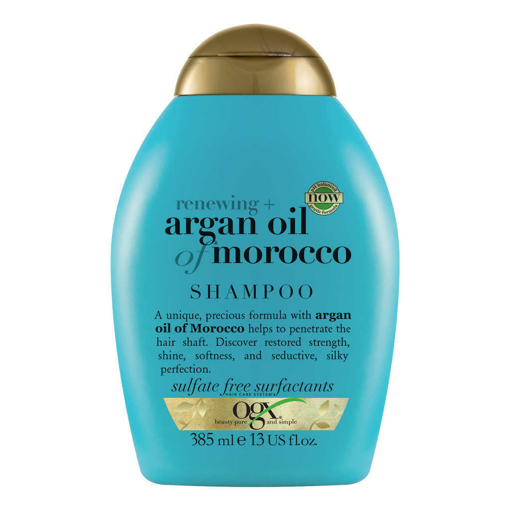 фото упаковки Ogx Восстанавливающий шампунь с аргановым маслом Марокко