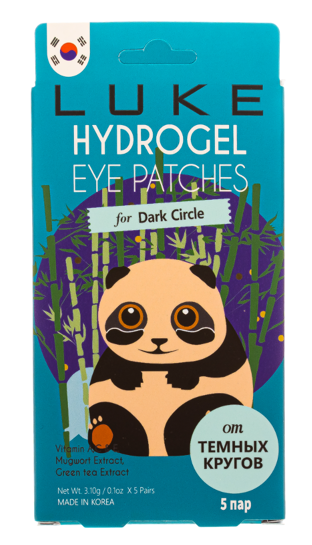 фото упаковки Luke Гидрогелевые патчи для кожи вокруг глаз против темных кругов