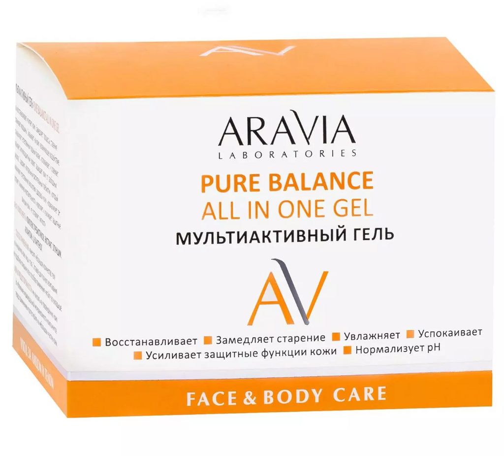 фото упаковки Aravia Laboratories Pure Balance All in One гель мультиактивный
