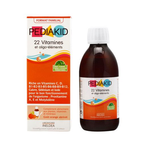 Pediakid 22 Vitamines для роста организма, сироп, 250 мл, 1 шт.