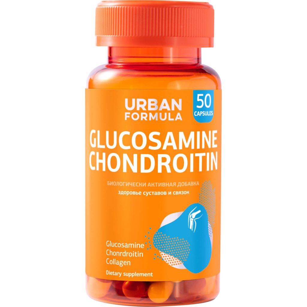 фото упаковки Urban Formula Глюкозамин Хондроитин