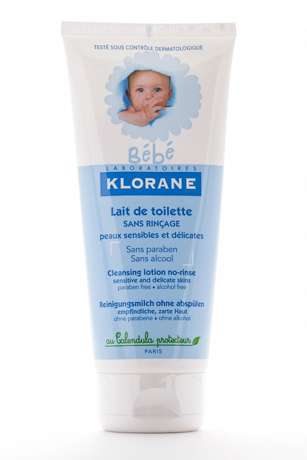 фото упаковки Klorane Bebe Детское туалетное молочко