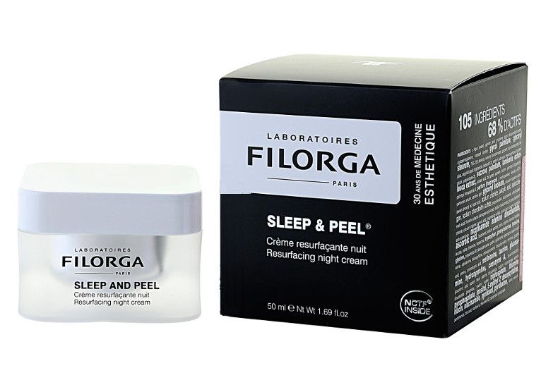 фото упаковки Filorga Sleep and peel Крем ночной разглаживающий