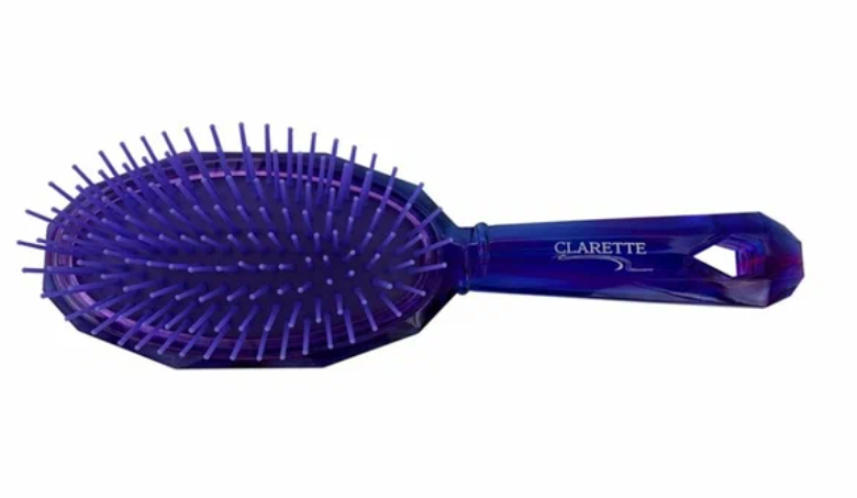 фото упаковки Clarette Щетка для волос на подушке с пластиковыми зубьями