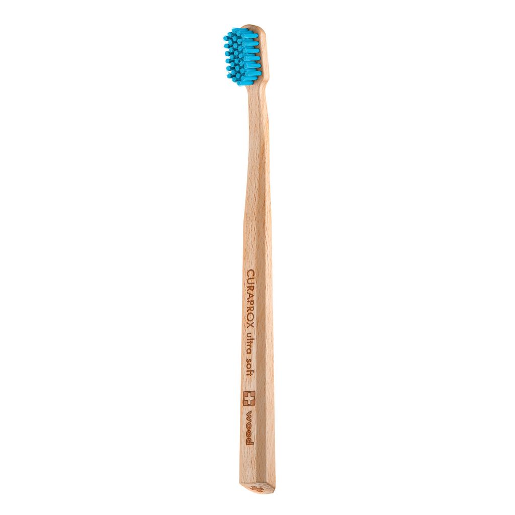фото упаковки Curaprox CS Wood Щетка зубная ультрамягкая с деревянной ручкой