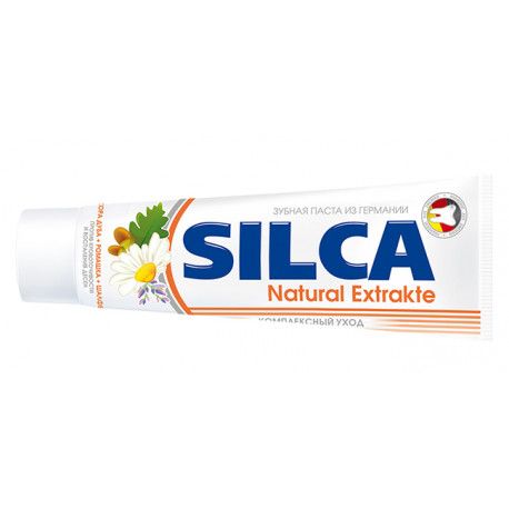 фото упаковки SILCA Natural Extrakte Комплексная зубная паста