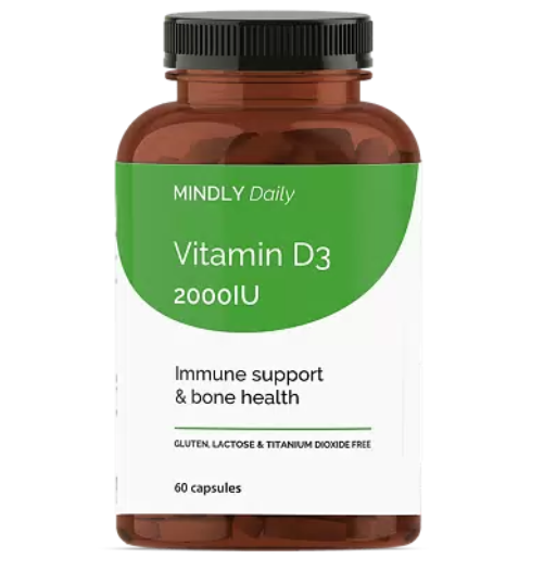 фото упаковки MINDLY Daily Витамин D3