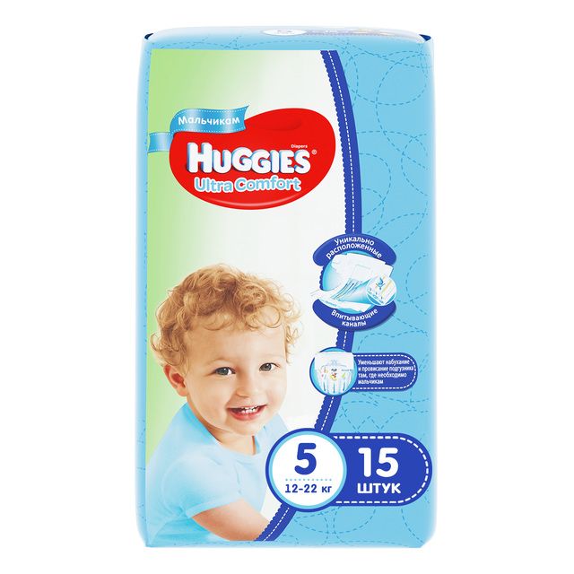 фото упаковки Huggies Ultra Comfort Подгузники детские