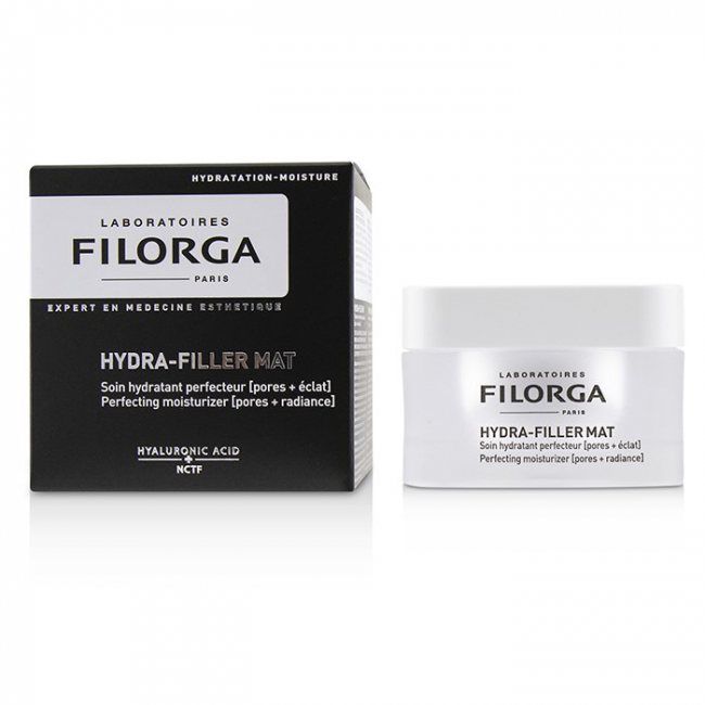фото упаковки Filorga Hydra-Filler Mat гель-крем увлажняющий для лица