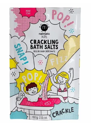 фото упаковки Nailmatic Соль-шипучка для ванны Розовая