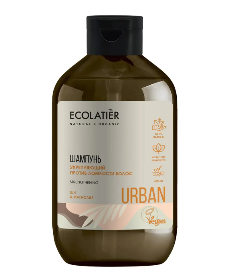 фото упаковки Ecolatier Шампунь Укрепляющий против ломкости волос