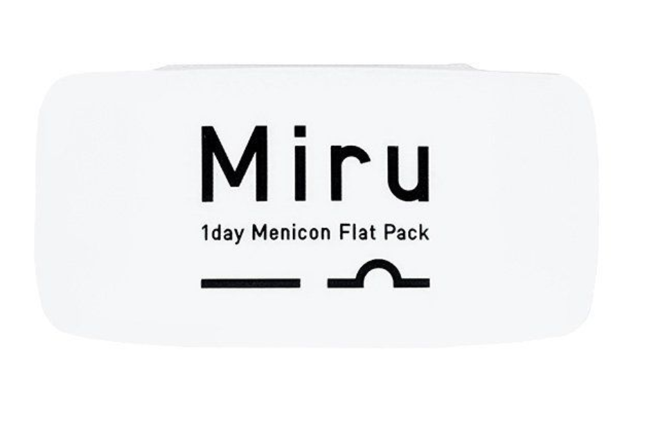 фото упаковки Miru 1day Flat Pack Menicon Линзы контактные однодневные мягкие