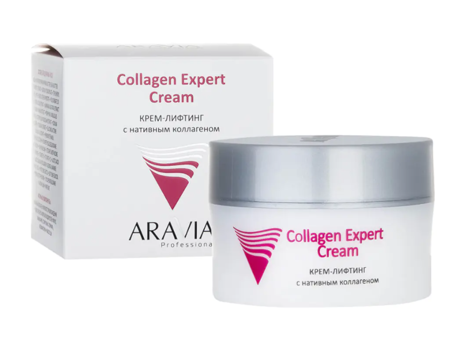 фото упаковки Aravia Professional Collagen Expert Крем-лифтинг