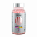 Elemax Omega-3 Kids, капсулы жевательные, со вкусом клубники, 90 шт.