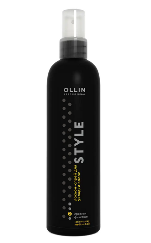 Ollin Prof Style Лосьон-спрей для укладки волос, лосьон-спрей, средней фиксации, 250 мл, 1 шт.