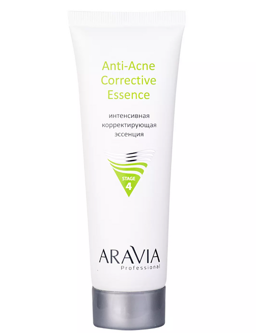 Aravia Professional эссенция интенсивная корректирующая, эссенция, для жирной и проблемной кожи, 50 мл, 1 шт.