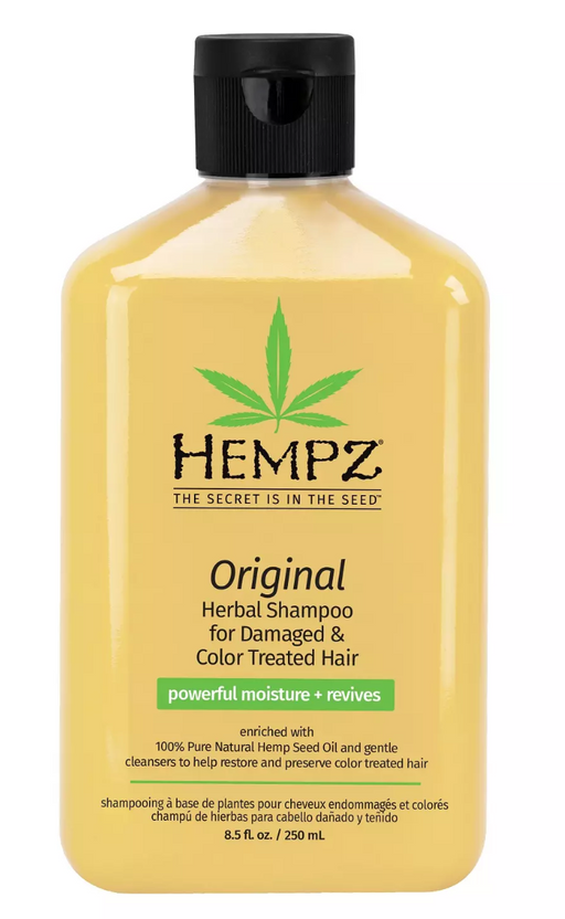 Hempz Растительный шампунь для поврежденных окрашенных волос, шампунь, оригинальный, 250 мл, 1 шт.