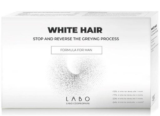 White Hair Лосьон для приостановки процесса поседения, лосьон, для восстановления естественного цвета волос для мужчин, 3,5 мл, 20 шт.
