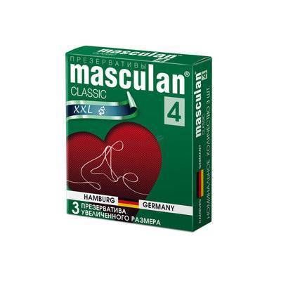 Презервативы Masculan Classic 4, презерватив, увеличенного размера, 3 шт.