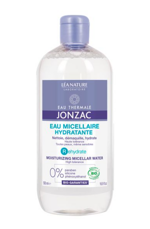 Jonzac Rehydrate Увлажняющая мицеллярная вода, мицеллярная вода, для чувствительной и реактивной кожи, 500 мл, 1 шт.