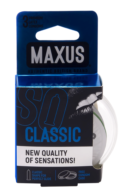Maxus Air Classic презервативы классические, презерватив, 3 шт.