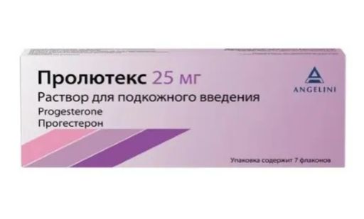 Пролютекс, 25 мг, раствор для подкожного введения, 1,112 мл, 7 шт.