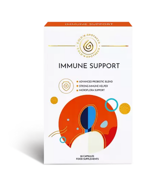 Gold'n Apotheka Immune Support 30/60/90 Симбиотик форте, капсулы, 20 шт.