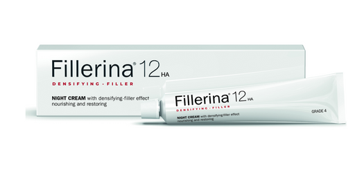 Fillerina 12HA Ночной крем для лица, уровень 4, укрепляющий, 50 мл, 1 шт.