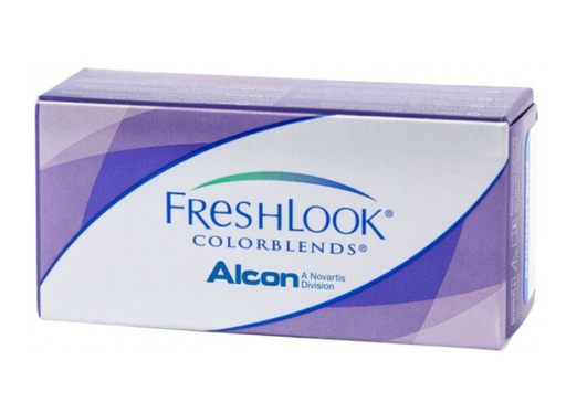 Alcon FreshLook ColorBlends цветные контактные линзы, D(0.00), Sterling Grey, 2 шт.
