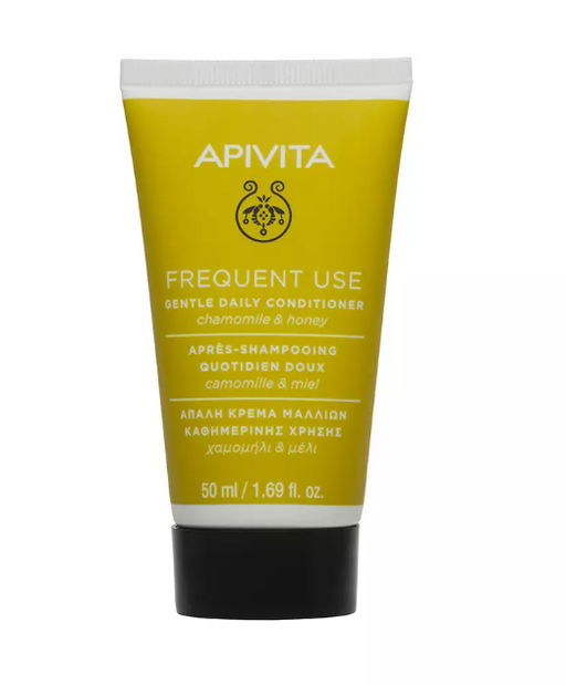 Apivita Миниатюра Кондиционер для частого использования, кондиционер для волос, с ромашкой и мёдом, 50 мл, 1 шт.