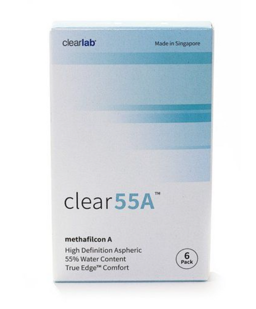 ClearLab Clear 55A Линзы контактные, BC=8.7 d=14.5, D(-10.5), 6 шт.